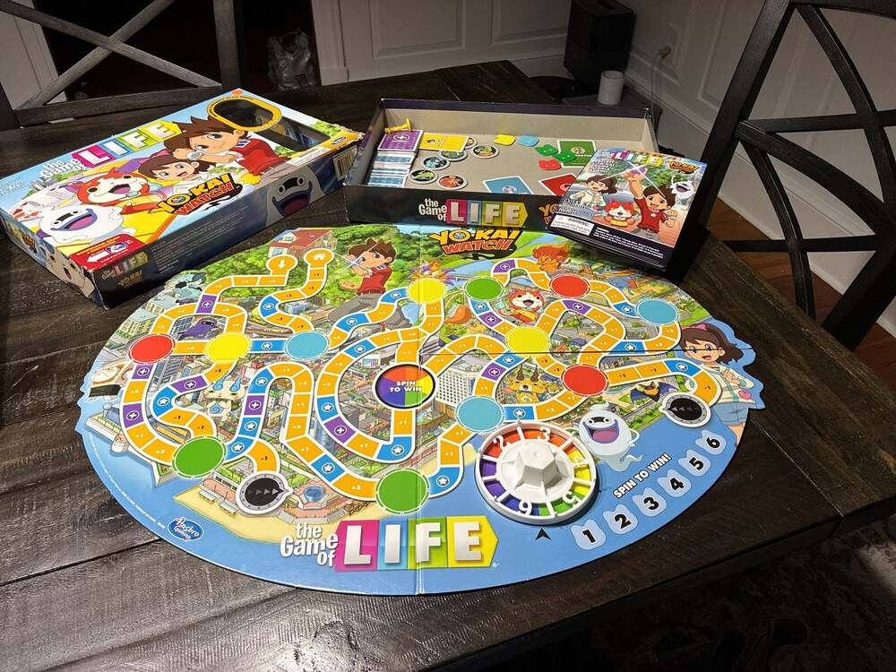 Hasbro The Game of Life Yo-Kai Watch Edition Board Game Replacement pieces - Inc